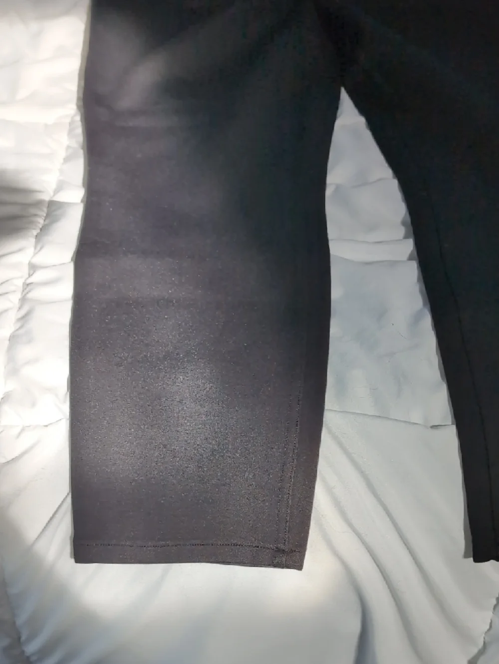 SPANX Black High-Waist Shaping Cropped Stretch Pant - Picture 4 of 5